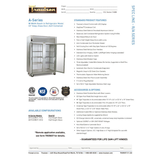 Spec Sheet