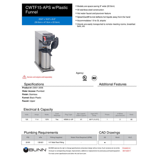 Spec Sheet