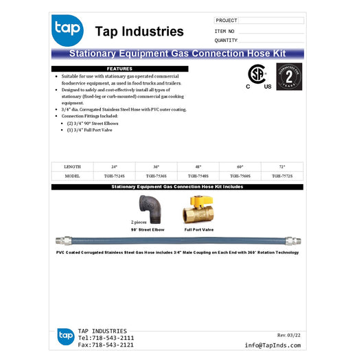 Spec Sheet
