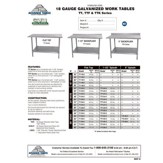 Spec Sheet