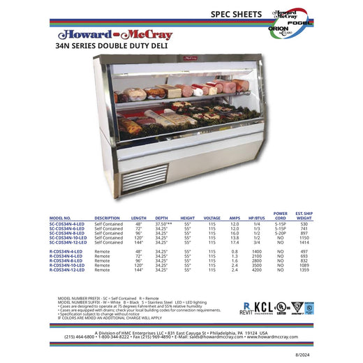 Spec Sheet