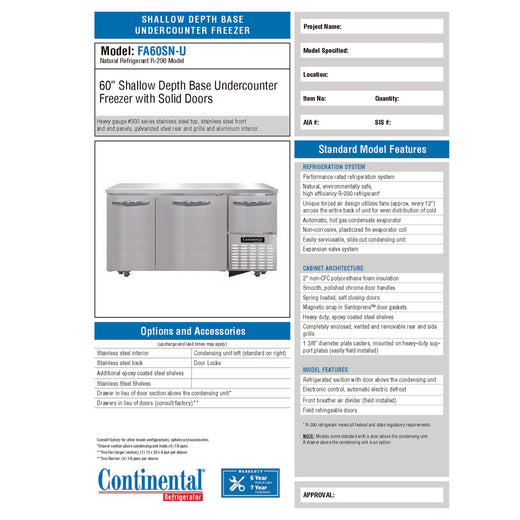 Spec Sheet
