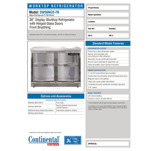 Spec Sheet