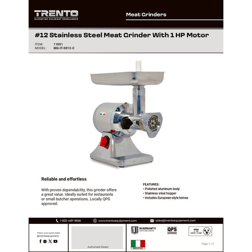 Spec Sheet