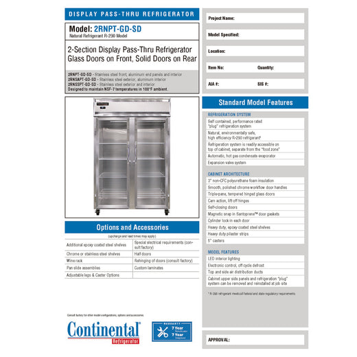 Spec Sheet