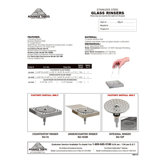 Spec Sheet