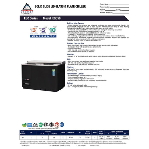 Spec Sheet