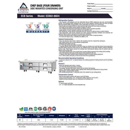 Spec Sheet