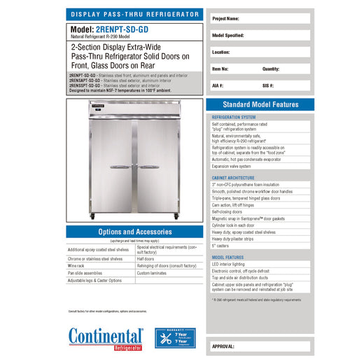 Spec Sheet