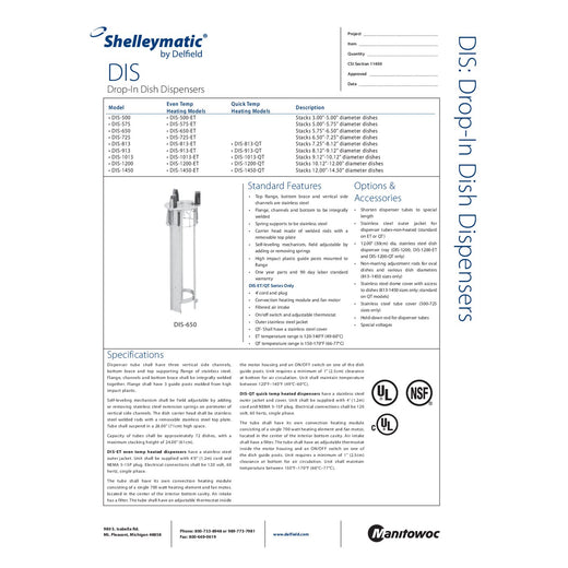 Spec Sheet