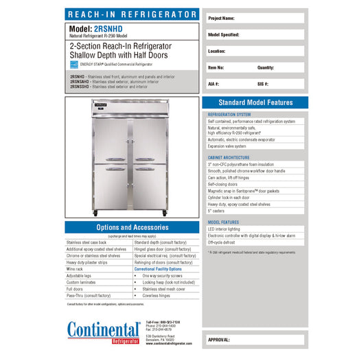 Spec Sheet