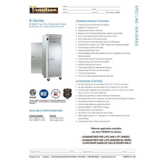 Spec Sheet