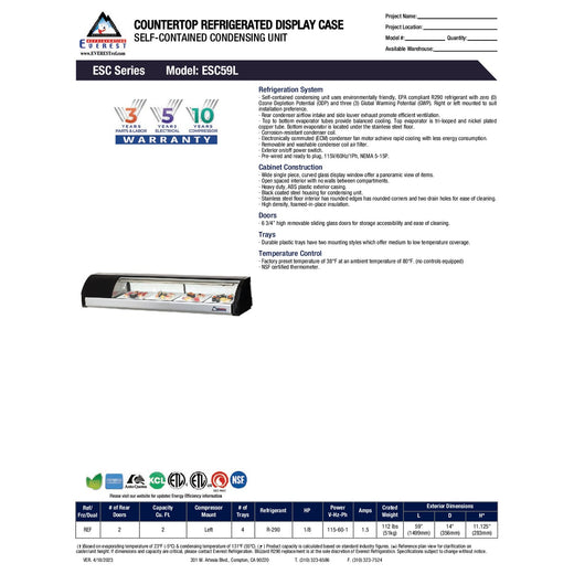 Spec Sheet