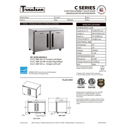 Spec Sheet