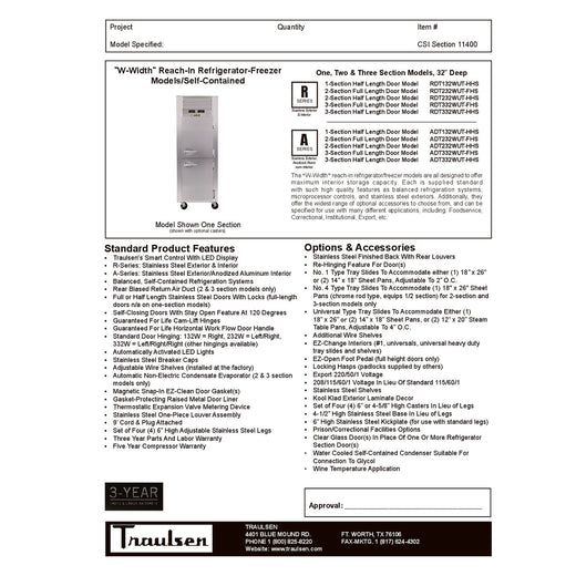 Spec Sheet