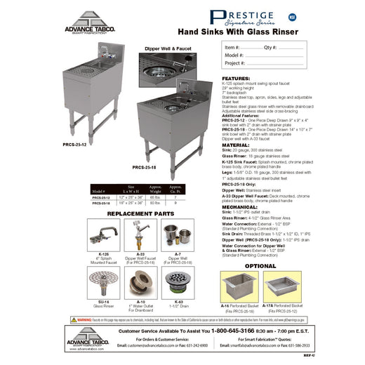 Spec Sheet