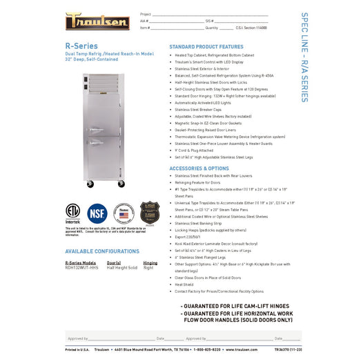 Spec Sheet