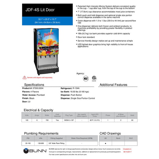 Spec Sheet