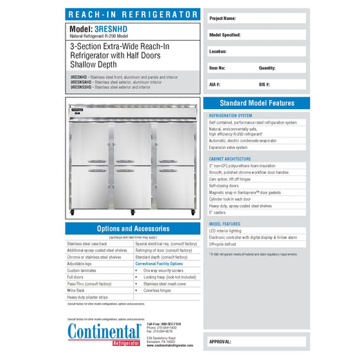 Spec Sheet