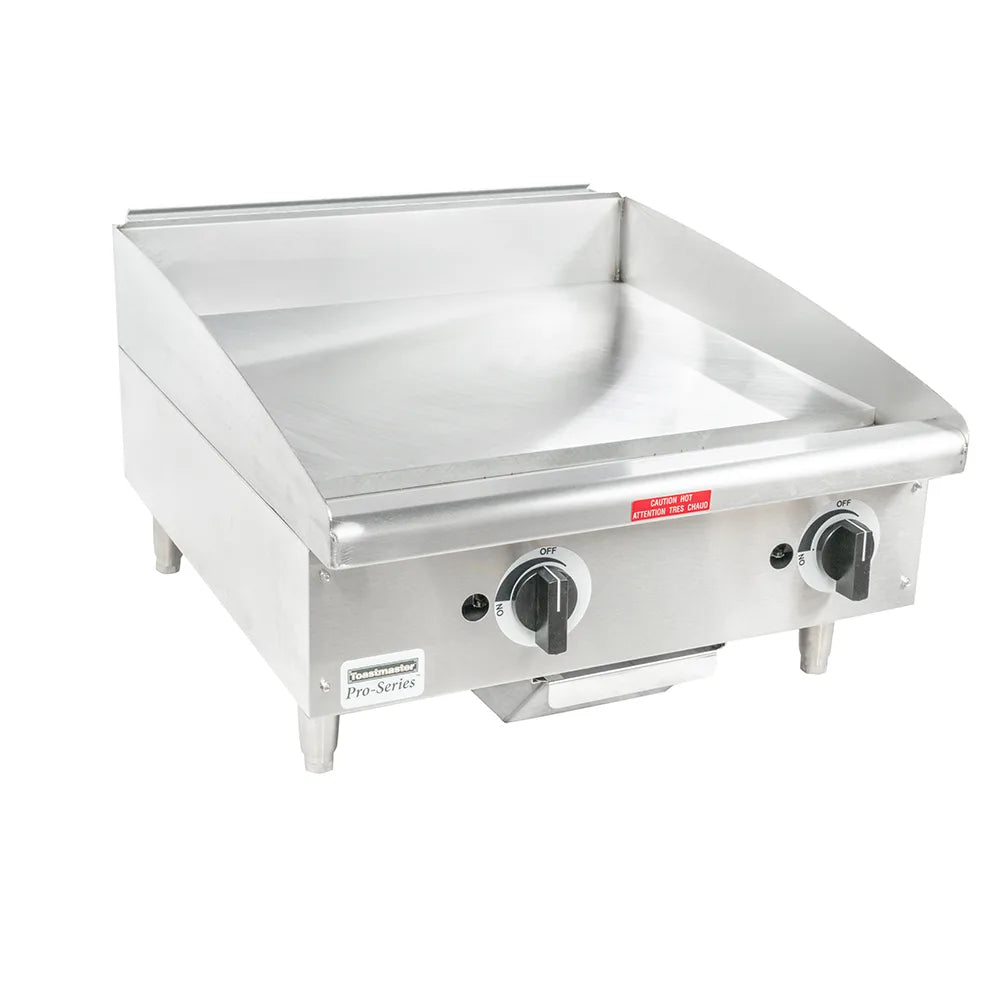 Toastmaster  TMGM24 24" Gas Griddle w/ Manual Controls - 3/4" Steel Plate