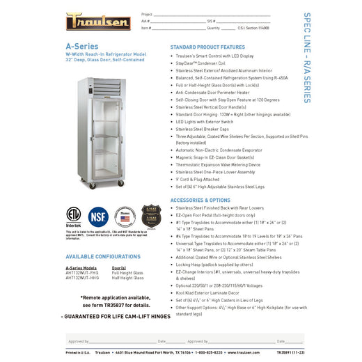 Spec Sheet