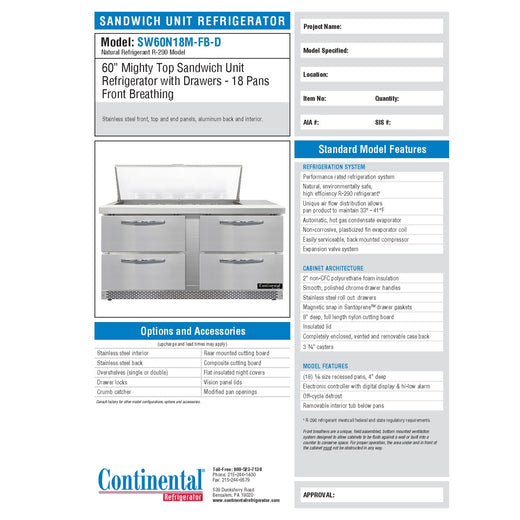 Spec Sheet