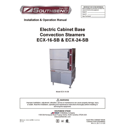 Installation & Operation Manual