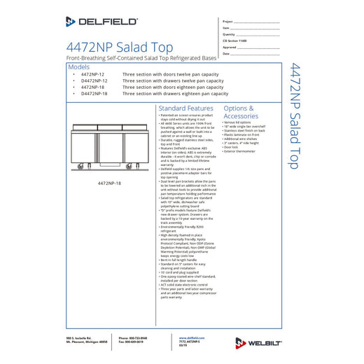 Spec Sheet