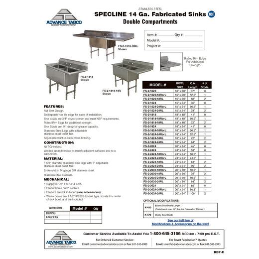 Spec Sheet