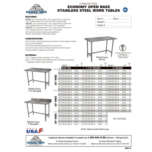 Spec Sheet