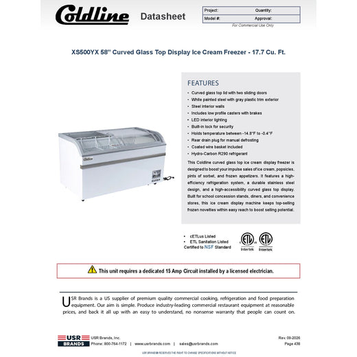 Spec Sheet