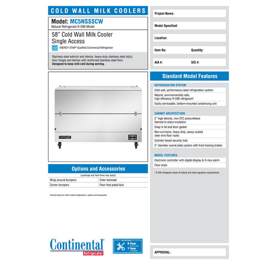 Spec Sheet