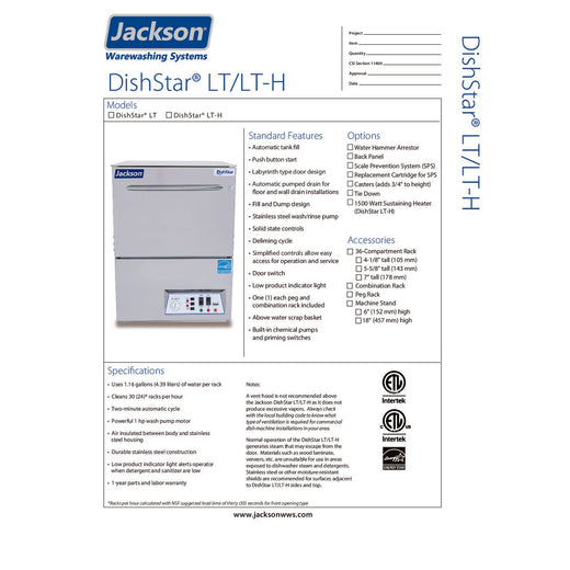 Spec Sheet