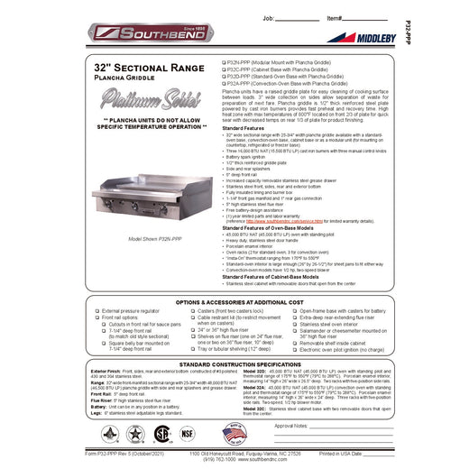 Spec Sheet