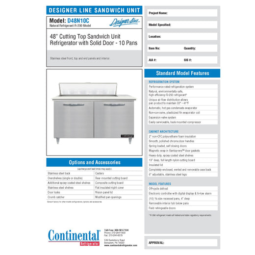 Spec Sheet