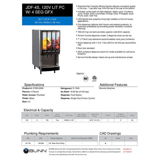 Spec Sheet