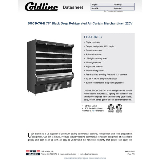 Spec Sheet