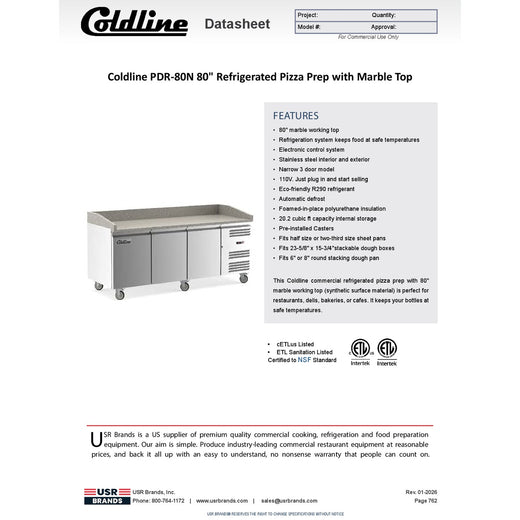 Spec Sheet