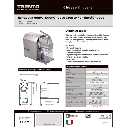 Spec Sheet