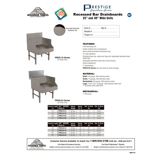 Spec Sheet