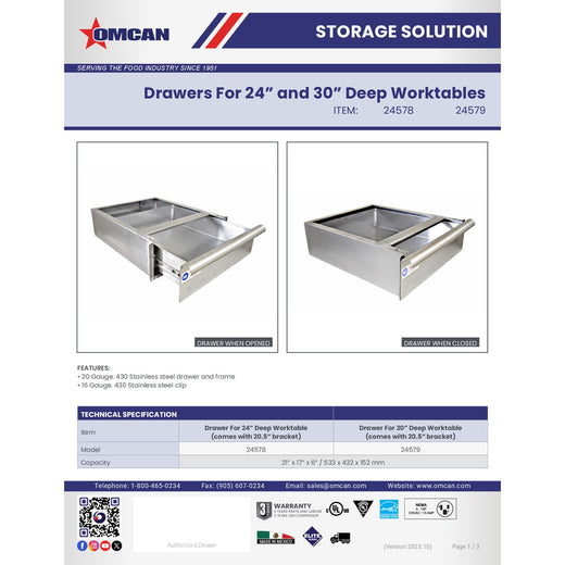 Spec Sheet