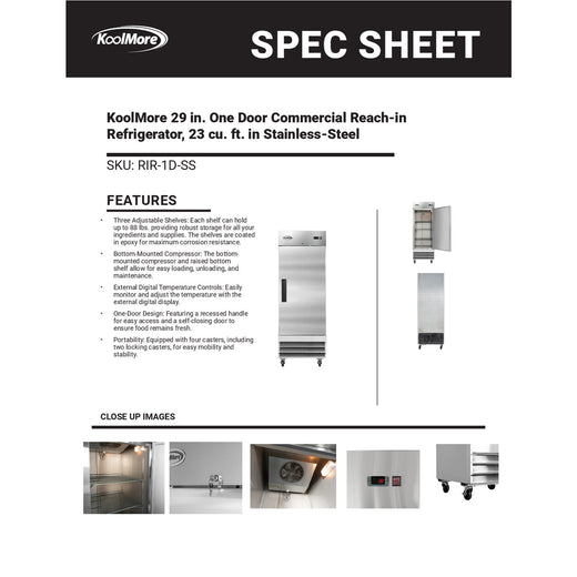 Spec Sheet