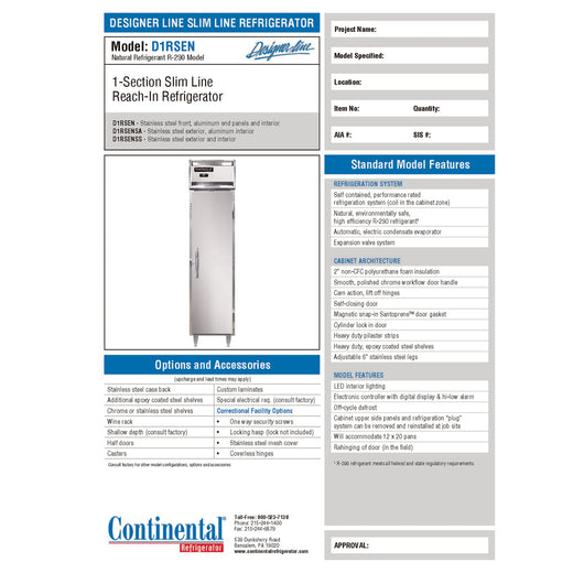 Spec Sheet