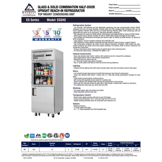 Spec Sheet