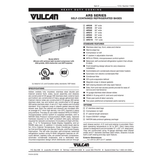 Spec Sheet