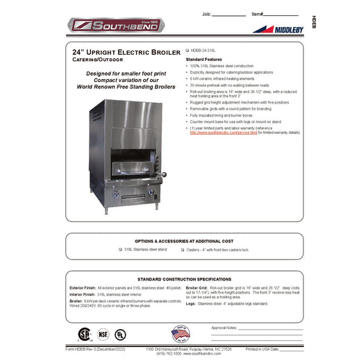 Spec Sheet