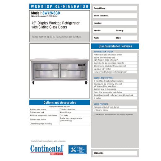 Spec Sheet