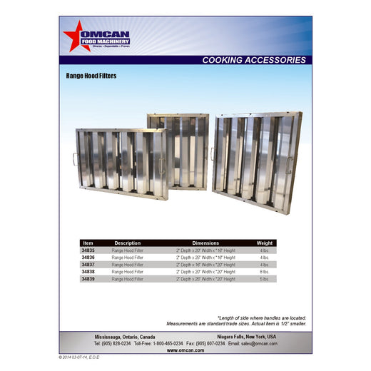 Spec Sheet
