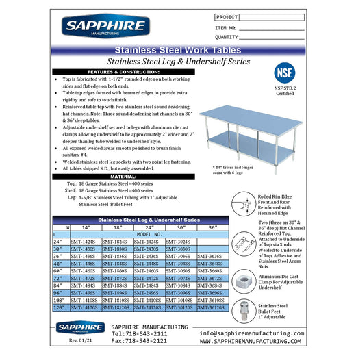 Spec Sheet