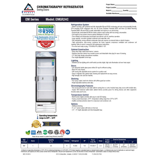 Spec Sheet